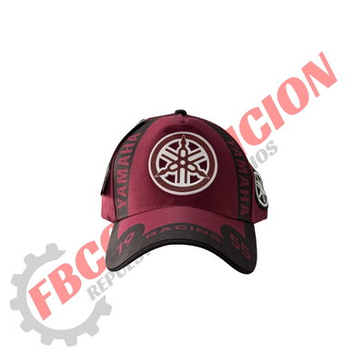 Gorra Regulable Curva Edicion Yamaha Bordo