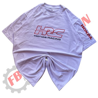 Remera HRC Racing Blanca