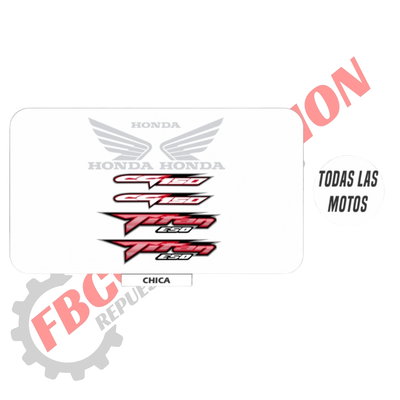 Kit De Calcos Original Titán 150 ESD