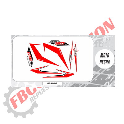 Kit De Calcos Original Motomel Skua 150 V6