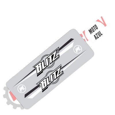 Kit De Calcos Original Motomel Blitz