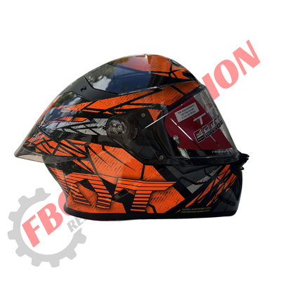 Casco Integral TT-REVO ORIGINAL COMBUSTION ORANGE