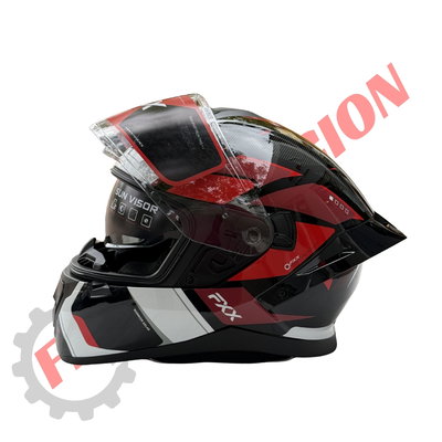 Casco Integral FXX Doble Visor Tricolor