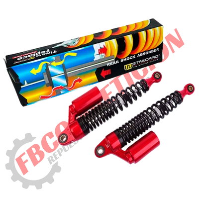 Amortiguadores Uni. C/Gas L2 Motos 110cc 31CM (Wstandar)