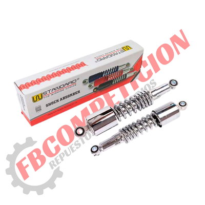 Amortiguadores Originales Suzuki GN 125 Cromado (Wstandar)