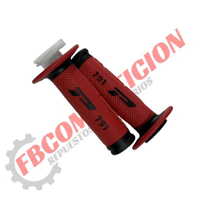 Puños Deportivos Reforzados Rojo C/Negro (IMPORTADO)