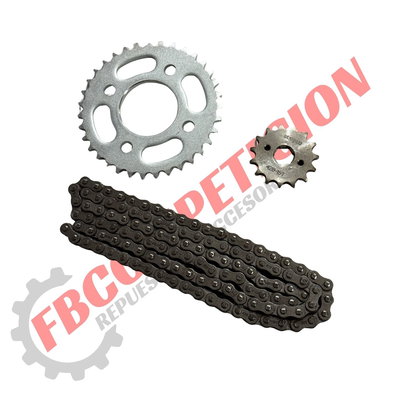 Kit Completo De Transmisión C/Cadena Reforzado RX 150 (UNIQUE)