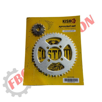 CORONA Y PIÑON XTZ 125 48T 14T (KISHO)