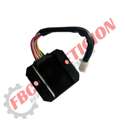REGULADOR VOLTAJE RX150/SKUA 5Cables c/Luz Enc (YAKAWA)
