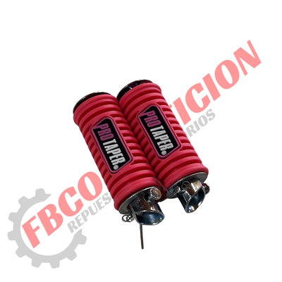 Juego Posapies Traseros Pro Taper Universal Rosa
