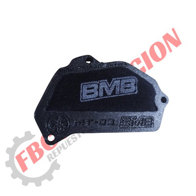TAPA FILTRERA MAYOR CAUDAL AIRE YAMAHA MT03/R3 BMB COMPETICION 