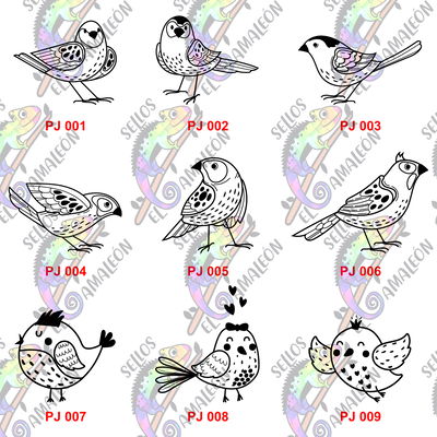 Sellos de Pajaritos