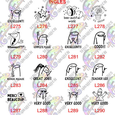 Sellos sueltos de Inglés