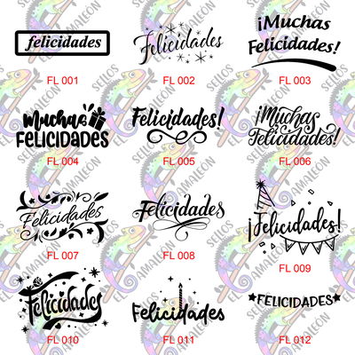 Sello Felicidades