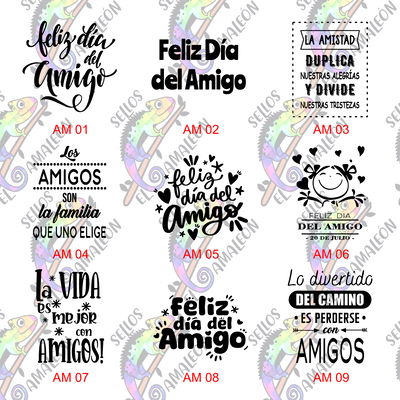 Sello Día del Amigo