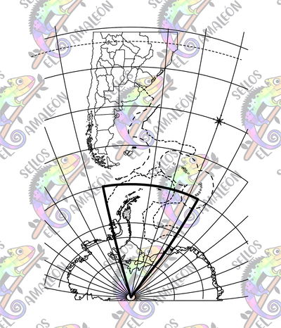 Mapa Bicontinental con Mercosur
