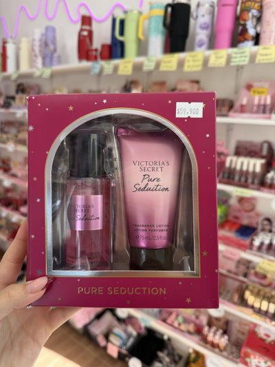 Kit de crema+body splash. Pure Seduction