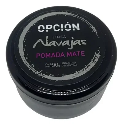 Pomada Mate Cera De Peinar Pelo. Navajas
