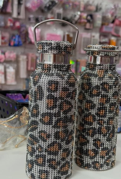 Botella con strass