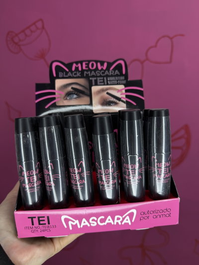 Mascara de pestañas longlasting. Tei