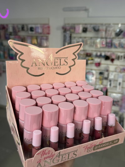 Rubor liquido con aplicador. 4 Angels