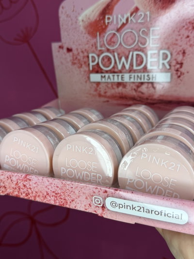 Polvo translucido matte. Pink21
