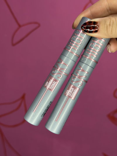 Mascara de pestañas con glitter. Miss Lara