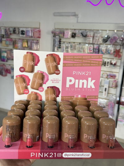 Rubor en barra. Pink21