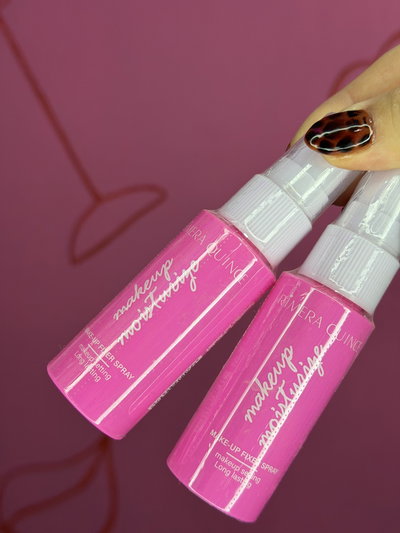 Fijador de maquillaje en spray. Rimera Quince