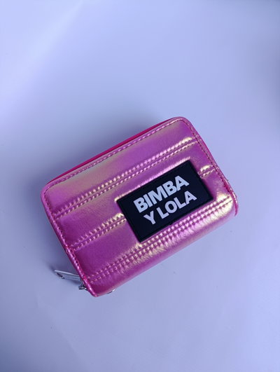 BILLETERA DOBLE CIERRE CHICO LOLA FUCSIA