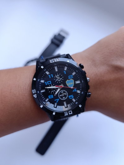 RELOJ BOCA AZUL