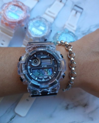 RELOJ  ROMAN NEGRO 2