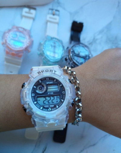 RELOJ  ROMAN BLANCO