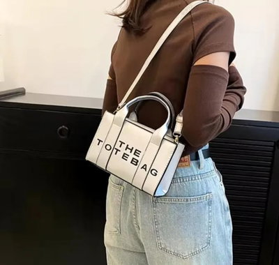 MINI BAGS TOTE BLANCO