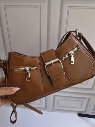 CARTERA BAGUETTE VERONA MARRÓN 