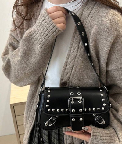 CARTERA BAGUETTE SHALOM NEGRO