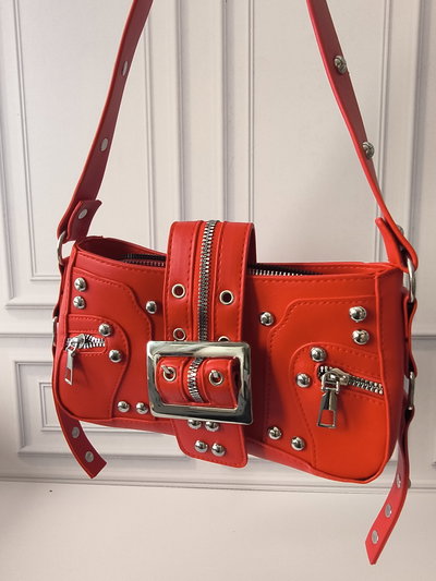 CARTERA BAGUETTE LIMA MARRÓN 