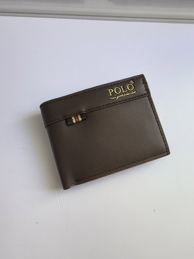 BILLETERA POLO 2 MARRÓN OSCURO