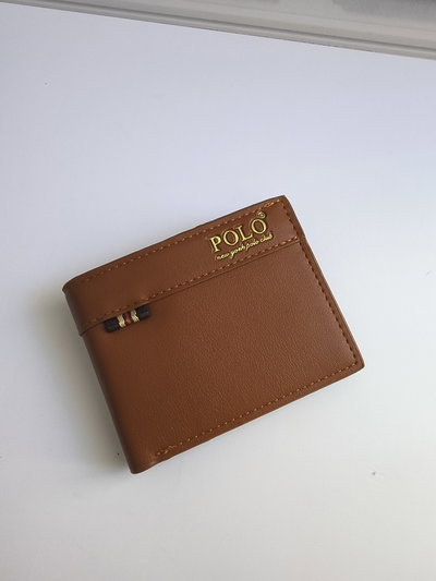 BILLETERA POLO 2 MARRON CLARO