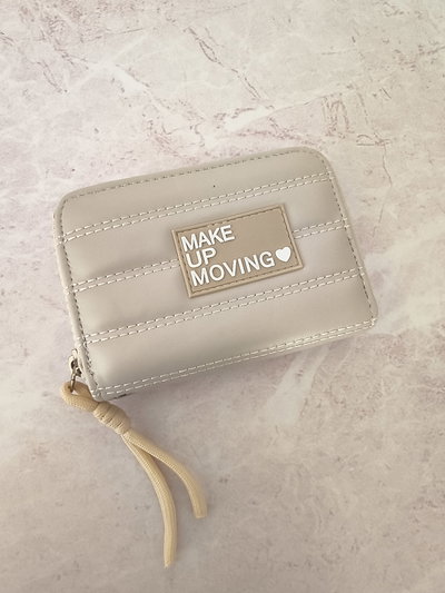 BILLETERA UN CIERRE CHICO MAKE NUDE 