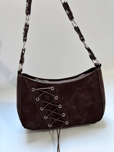 CARTERA BAGUETTE VERA MARRÓN 