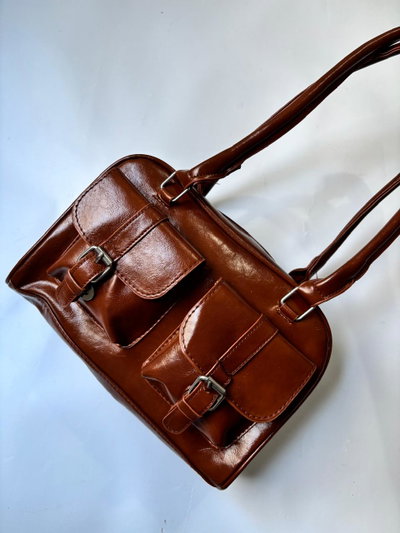 CARTERA BAGUETTE GALA MARRON 