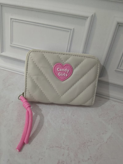 BILLETERA UN CIERRE CHICO CANDY NUDE