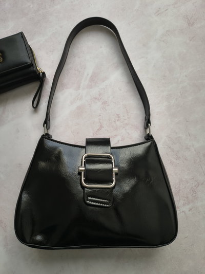CARTERA MINI BAGS LUNA NEGRO