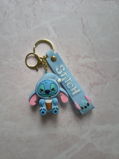 LLAVERO STITCH CELESTE SLEEP