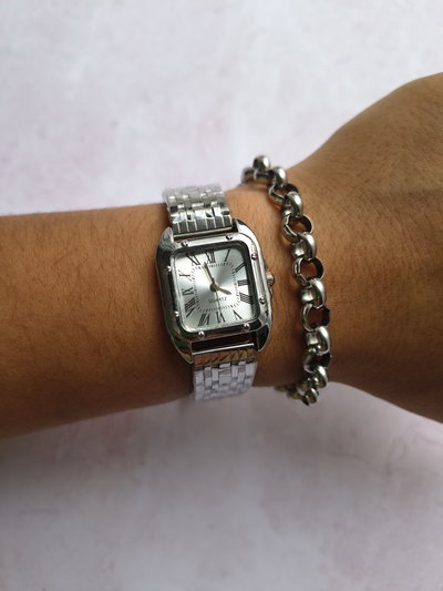 RELOJ  CLEO BLANCO