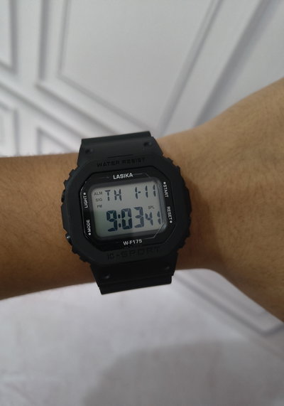 RELOJ HORUS NEGRO