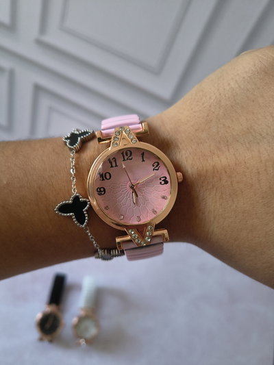 RELOJ ADONAI ROSA