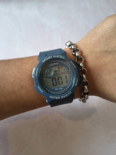 RELOJ RUFINA AZUL MARINO
