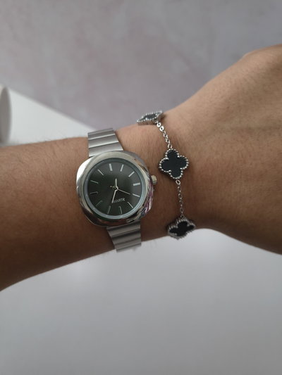 RELOJ DALMA PLATEADO